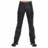 Black Leather Cargo Pants Flaming Appeal are Stylish