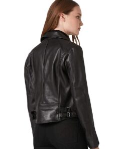 fashion with leather jacket
